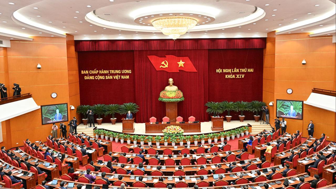 Kết luận Hội nghị lần thứ hai Ban Chấp hành Trung ương Đảng khóa XIV