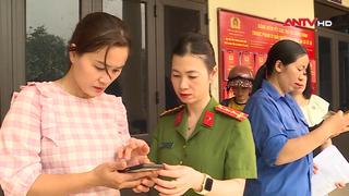 Công an xã Tề Lỗ đưa tiện ích số đến người dân