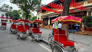 Thí điểm xích lô điện phục vụ khách du lịch
