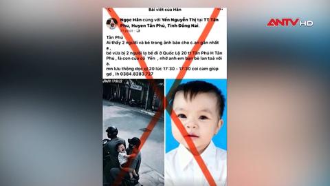 Thông tin bé gái bị 2 người lạ "bắt cóc" ở Đồng Nai là sai sự thật
