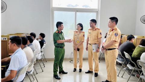 Tăng cường kiểm tra, giám sát toàn diện hoạt động sát hạch lái xe