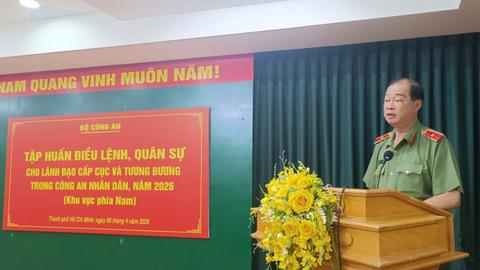 Nâng cao hiệu quả công tác điều lệnh, giữ vững kỷ cương, kỷ luật trong CAND