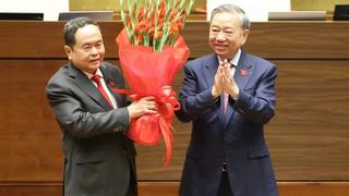 Điện, thư chúc mừng đồng chí Trần Thanh Mẫn được bầu giữ chức Chủ tịch Quốc hội