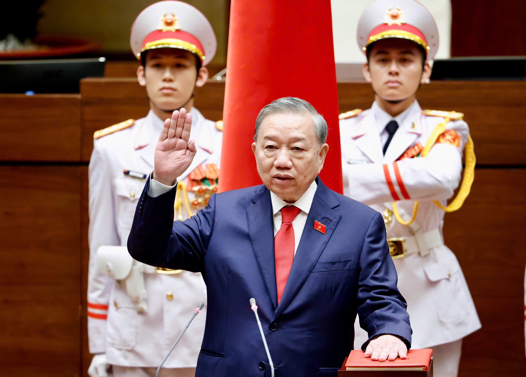 Chủ tịch nước Cộng hoà xã hội chủ nghĩa Việt Nam Tô Lâm tuyên thệ nhậm chức