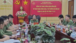 Xây dựng Công ty 19-5 Bộ Công an ngày càng phát triển lớn mạnh