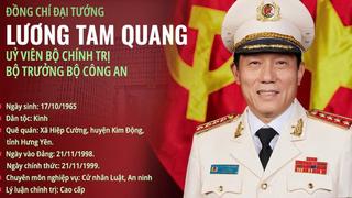 Tóm tắt tiểu sử Đại tướng Lương Tam Quang, Bộ trưởng Bộ Công an