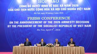  Công bố Quyết định về đặc xá năm 2026 của Chủ tịch nước
