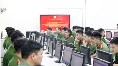 Học viện Cảnh sát nhân dân thi tìm hiểu về Nghị quyết Đại hội XIV của Đảng