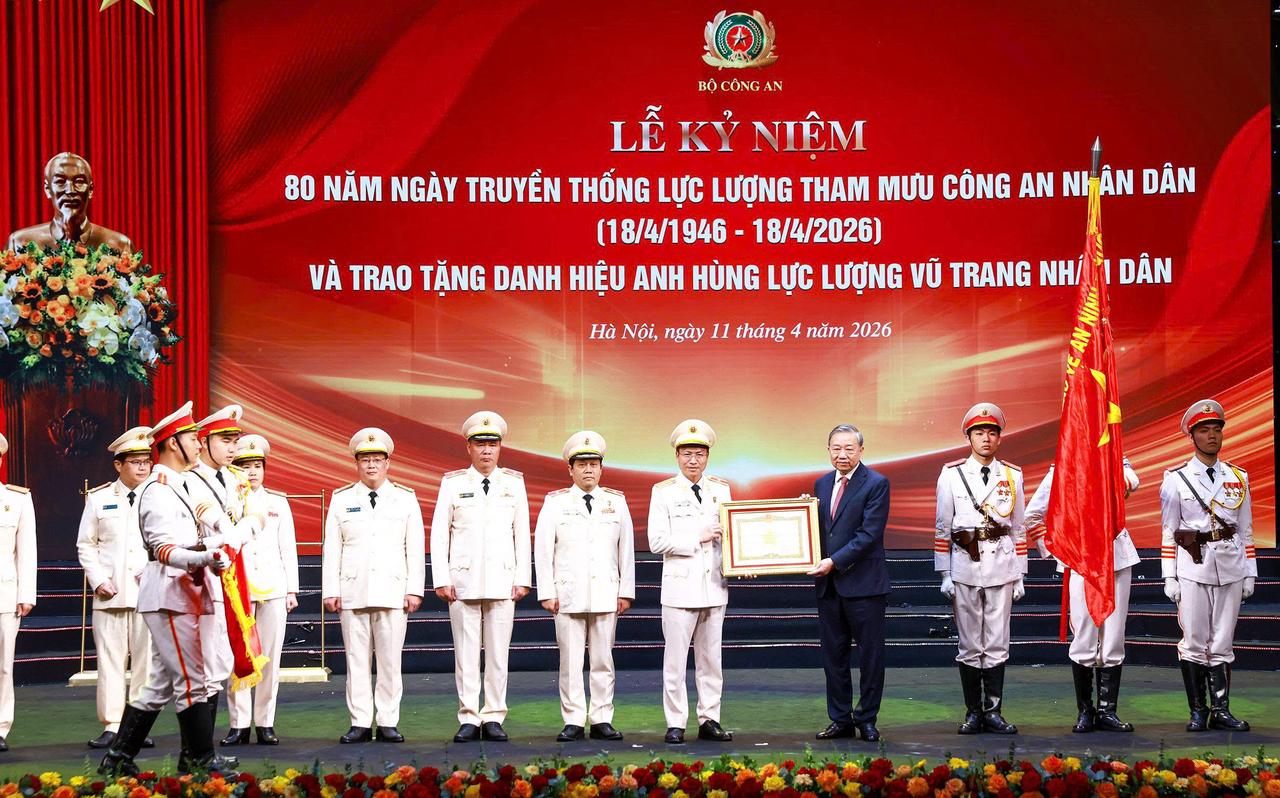 Tổng Bí thư, Chủ tịch nước Tô Lâm dự Lễ kỷ niệm 80 năm Ngày truyền thống lực lượng Tham mưu CAND