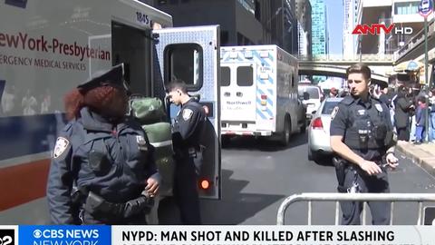 Tấn công bằng dao tại tàu điện ngầm New York khiến 3 người bị thương