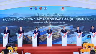 Khởi công tuyến đường sắt tốc độ cao liên vùng đầu tiên của Việt Nam