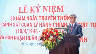 Phát biểu của Thủ tướng Lê Minh Hưng tại lễ kỷ niệm 80 năm Ngày truyền thống lực lượng Cảnh sát Quản lý hành chính về trật tự xã hội