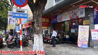 Diễn tập xử lý tình huống cướp ngân hàng