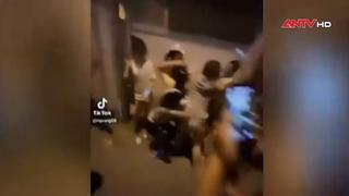 Xác minh vụ 2 nhóm phụ nữ đánh nhau trên đường