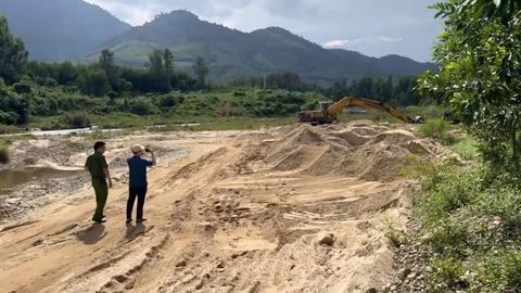 Khánh Hòa: Tăng cường xử lý hành vi khai thác khoáng sản trái phép
