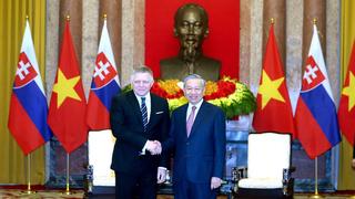Tổng Bí thư, Chủ tịch nước Tô Lâm tiếp Thủ tướng Slovakia