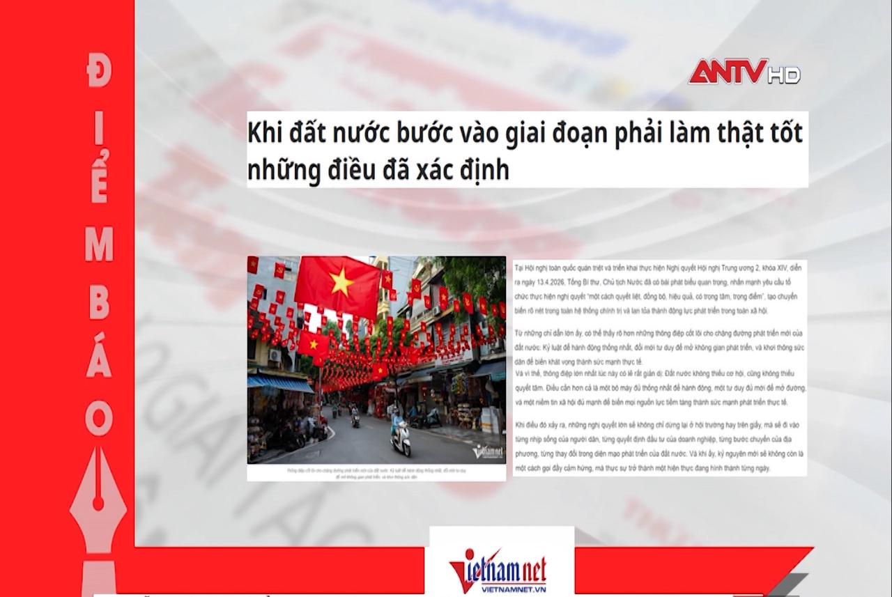 Tin tức nổi bật trên báo số ra ngày hôm 