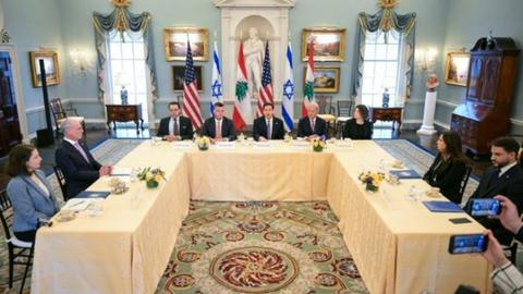 Israel và Liban đàm phán trực tiếp sau cuộc thảo luận tại Mỹ