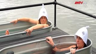 Trải nghiệm xông hơi bên bờ sông Thames tại Anh