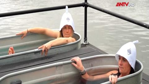 Trải nghiệm xông hơi bên bờ sông Thames tại Anh