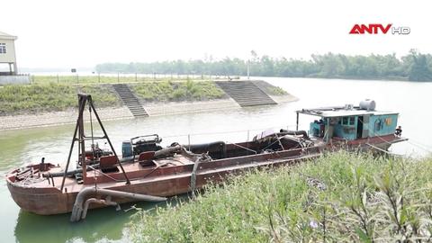 Quyết liệt đấu tranh với khai thác cát trái phép trên sông Lam