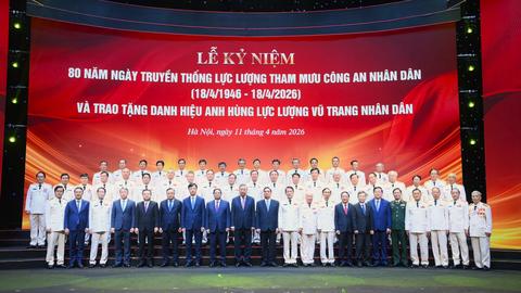 FULL chương trình: Lễ kỷ niệm 80 năm Ngày truyền thống lực lượng Tham mưu CAND