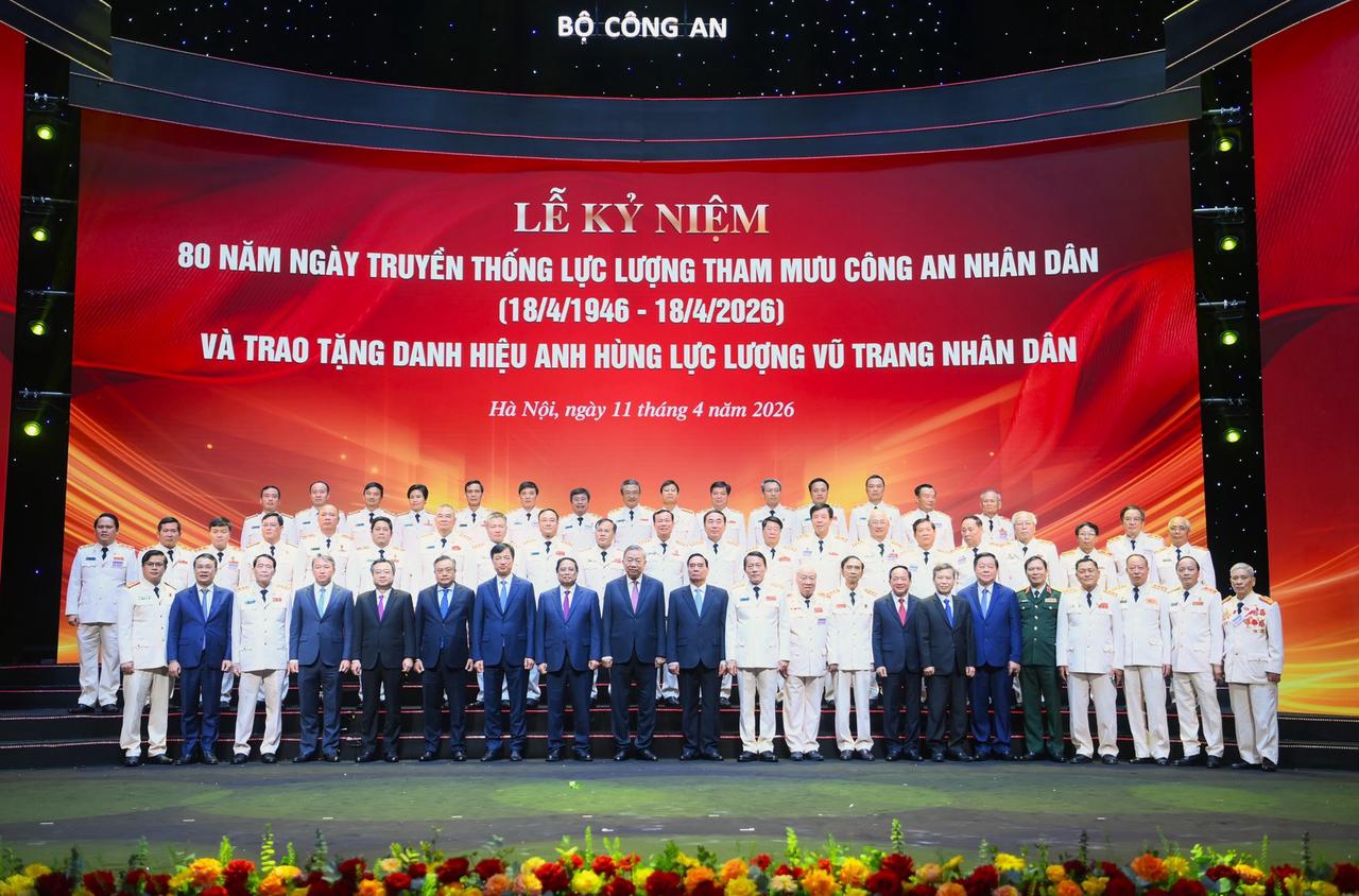 FULL chương trình: Lễ kỷ niệm 80 năm Ngày truyền thống lực lượng Tham mưu CAND