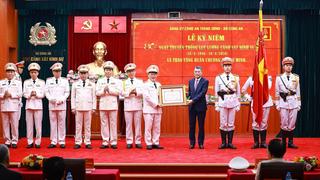 Kỷ niệm trọng thể 80 năm truyền thống lực lượng Cảnh sát hình sự 