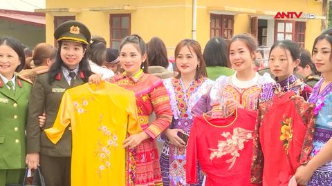 Phụ nữ CAND đồng hành cùng phụ nữ biên cương