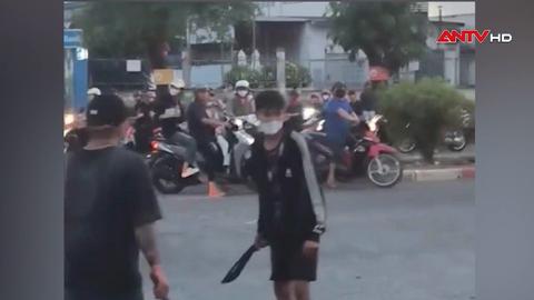 Điều tra nhóm thanh niên cầm hung khí rượt đuổi nhau