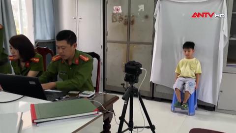 Cấp căn cước cả ngày nghỉ, buổi tối cho trẻ em từ 6-14 tuổi