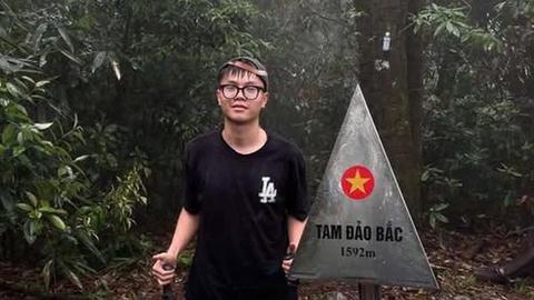 Đã tìm thấy nam sinh viên mất tích khi leo núi Tam Đảo