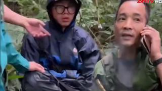 Đã tìm thấy nam sinh viên mất tích khi leo núi Tam Đảo