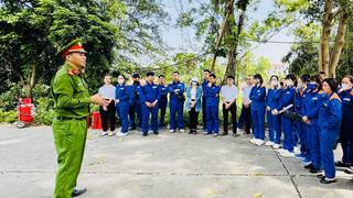 Công an Bắc Ninh siết chặt phòng ngừa cháy, nổ - Lan tỏa mô hình doanh nghiệp an toàn