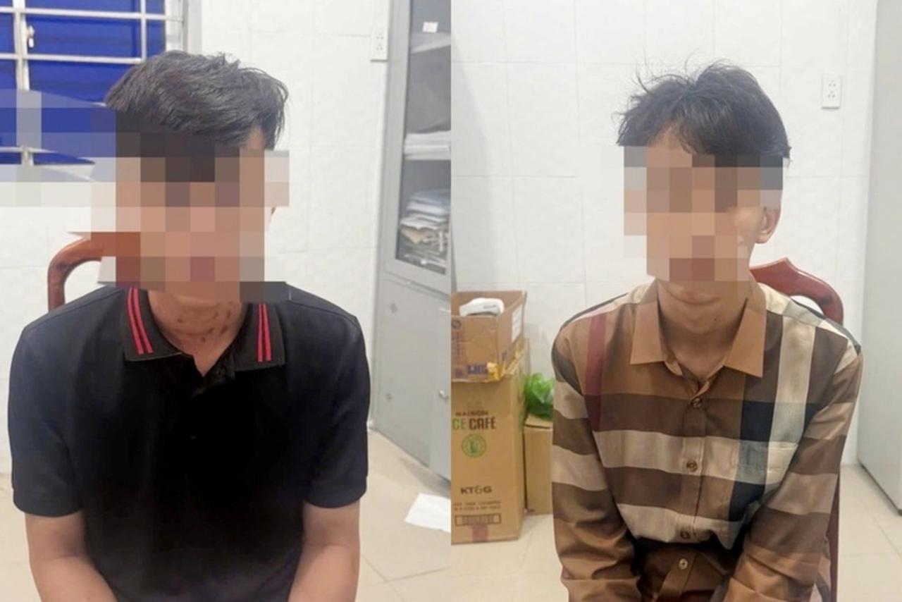 Công an làm việc với 2 người hành hung thiếu niên ở Tây Ninh