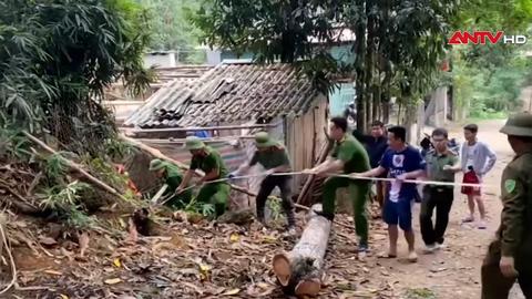 Lào Cai khẩn trương khắc phục hậu quả dông lốc