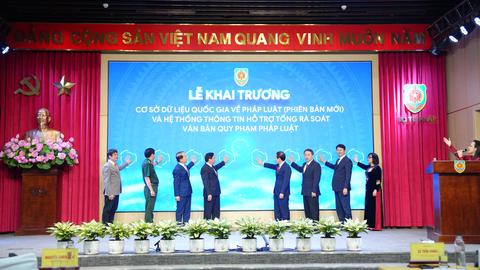 Khai trương Cơ sở dữ liệu quốc gia về pháp luật