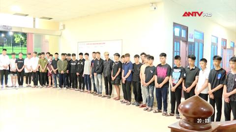 Bắt giữ nhóm thanh thiếu niên gây rối trật tự 