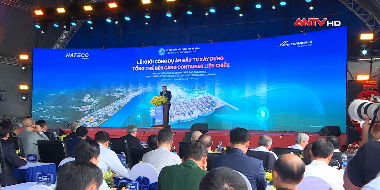 Khởi công cảng Container lớn nhất miền Trung