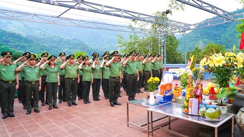 Cụm thi đua số 2 Bộ Công an sinh hoạt chính trị tại Tuyên Quang