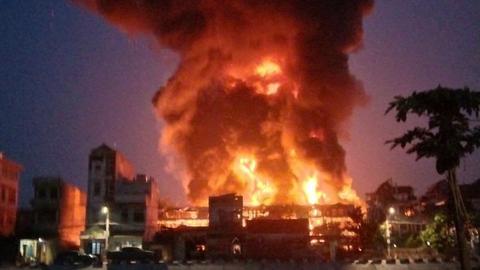 Vụ cháy tại xã Đông Anh không gây thiệt hại về người