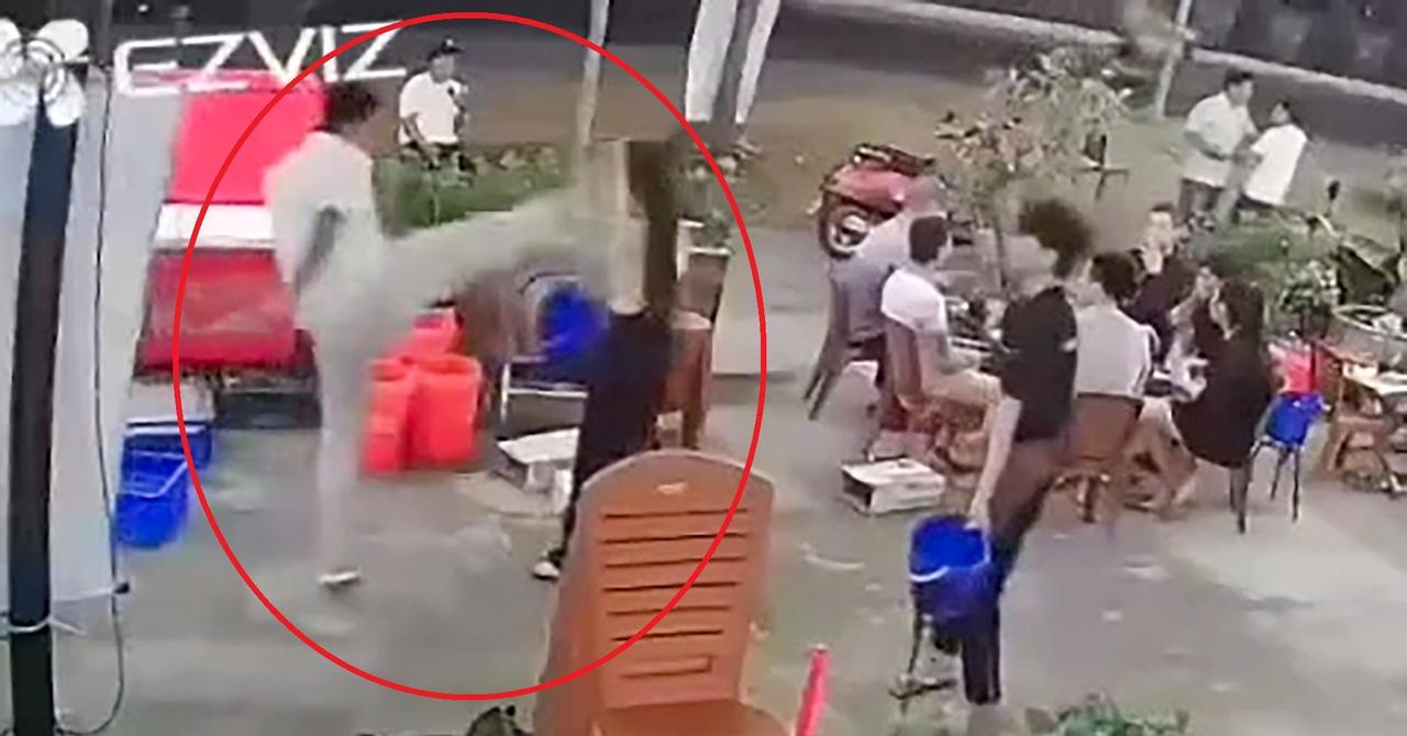 Xác minh người đàn ông hành hung nữ quản lý quán nhậu ở Nha Trang