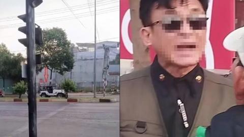  Điều tra tài xế xe jeep đi ngược chiều, đe dọa người khác