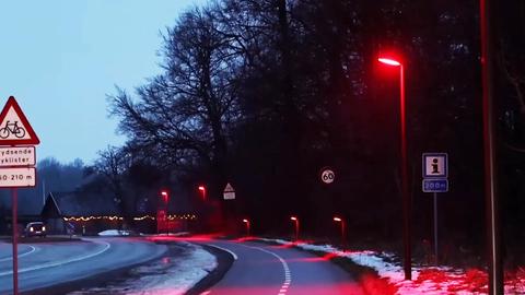 Sử dụng đèn đường màu đỏ để bảo vệ hệ sinh thái