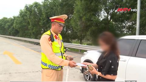 Tăng cường xử lý vi phạm giao thông trên các tuyến cao tốc 