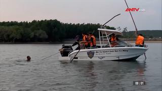 Người đàn ông mất tích khi bơi qua sông