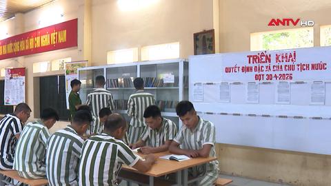 Công tác đặc xá bảo đảm chặt chẽ, công bằng, đúng quy định