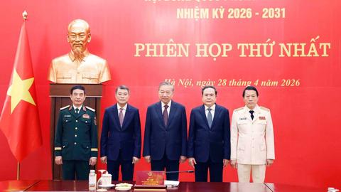 Hoạt động nổi bật của lãnh đạo Bộ Công an tuần qua