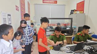 Xuyên lễ cấp định danh điện tử mức độ 2 cho trẻ em
