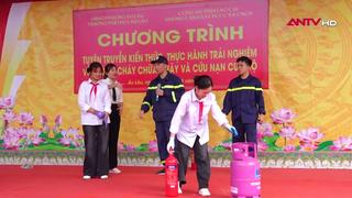 Hướng dẫn kỹ năng PCCC cho giáo viên và học sinh Lào Cai